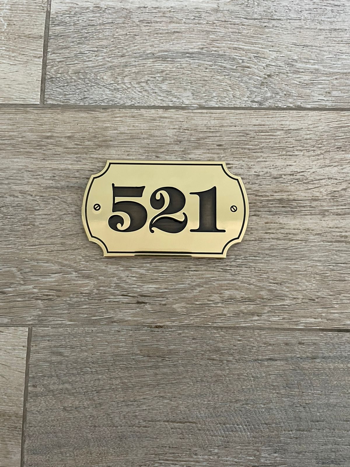 Номерок на дверь PREMIUM Line S-018