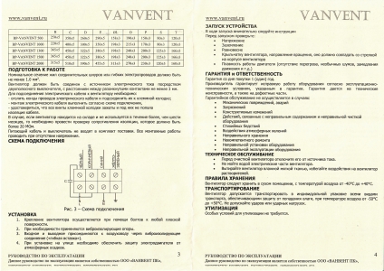 Вентилятор радиальный ВанВент BP-1000 К