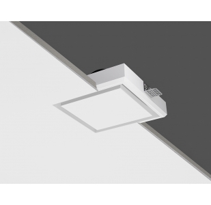 Диффузор под покраску скрытого монтажа SECRET FRAME 125/150 с приточно-вытяжным вентилятором